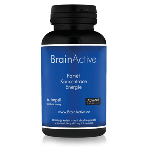 BrainActive - paměť, energie, soustředění (60 kapslí)