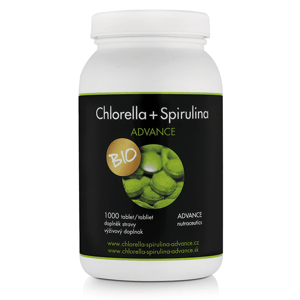 Chlorella + Spirulina ADVANCE 1000 tbl.