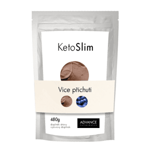 KetoSlim - proteinový koktejl na hubnutí (480 g)