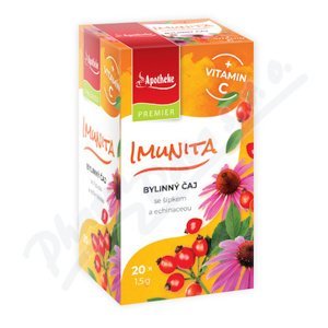 Apotheke Imunita bylinný čaj + vitamin C 20x1.5g