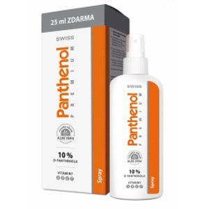 Panthenol 10% Swiss PREMIUM spray 150+25ml Zdarma