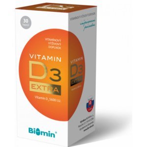 Biomin VITAMIN D3 EXTRA 5600 I.U. 30 tob.