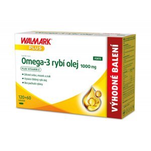 Walmark Omega-3 rybí olej 1000mg tob.120+60