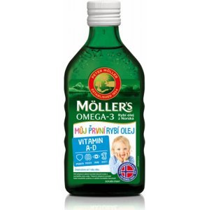 Mollers Omega 3 Můj první rybí olej 250ml