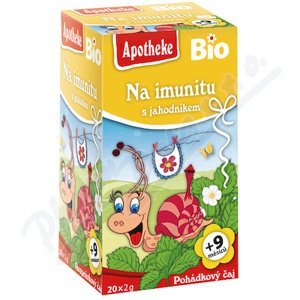 Dětský BIO Pohádkový čaj Imunita s jahodník.20x2g