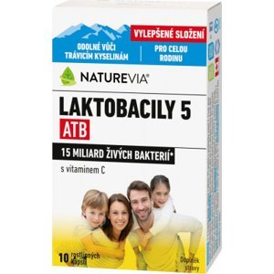 NatureVia Laktobacily 5 ATB cps.10