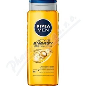 NIVEA MEN Active Energy sprchový gel 500ml 92847