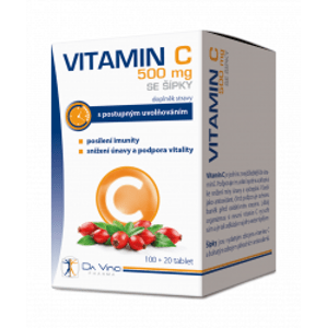 Vitamin C 500mg se šípky Da Vinci Pharma 100+20tbl