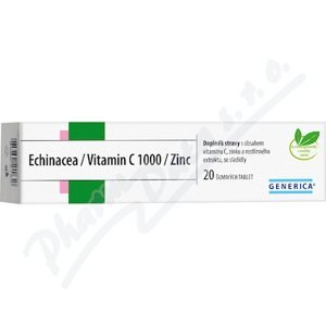 Echinacea/Vitamin C 1000/Zinc Generica eff.tbl.20