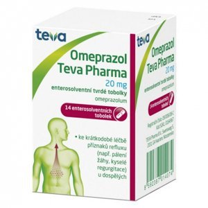 Omeprazol Teva Pharma 20mg por.cps.etd.14x20mg
