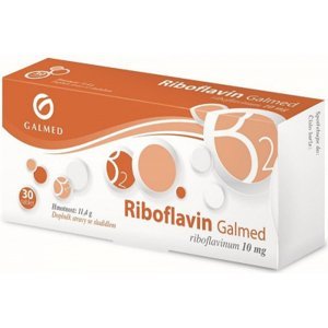 Riboflavin tbl.30x10mg Galmed