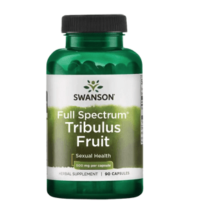 Swanson Full Spectrum Tribulus Fruit (Kotvičník zemní), 500 mg, 90 kapslí