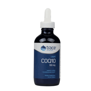 Trace Minerals Liquid CoQ10 100 mg, koenzym Q10, 118 ml Doplněk stravy