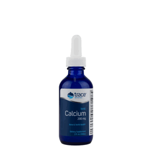 Trace Minerals Ionic Calcium, Ionizovaný vápník, 200 mg, 59 ml Doplněk stravy