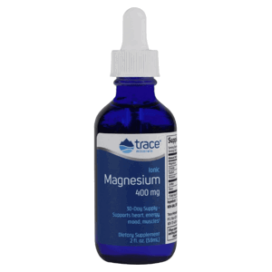 Trace Minerals Ionic Magnesium, Ionizovaný hořčík, 400 mg, 59 ml Doplněk stravy