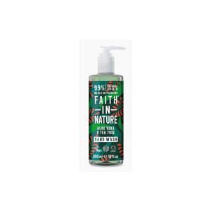 Faith in Nature - Antibakteriální tekuté mýdlo s Aloe vera a Tea Tree, 400 ml