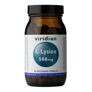 Viridian L-Lysine 90 kapslí