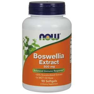 Now® Foods NOW Boswellia Extrakt, 500 mg, 90 softgelových kapslí