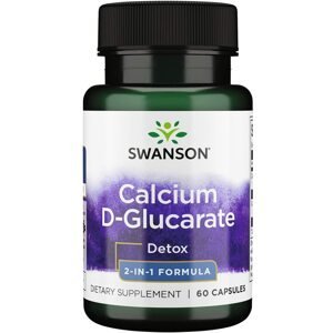 Swanson Calcium D-glucarate (D-glukarát vápenatý), 60 kapslí