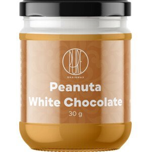 BrainMax Pure Peanuta, Arašídový krém s bílou čokoládou, BIO, 30 g *CZ-BIO-001 certifikát
