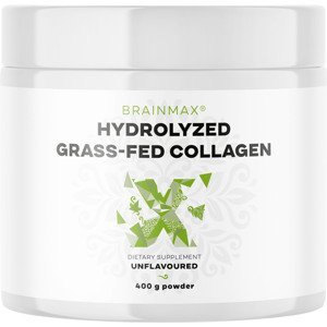 BrainMax Hydrolyzovaný Kolagen, Grass-fed Collagen, 400 g Doplněk stravy