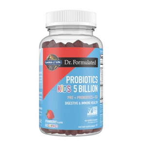 Garden of life Dr. Formulated Probiotics Kids (probiotika pro děti) 5 miliard, jahoda, 60 gumových bonbónů