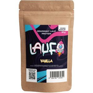 BrainMax LAUF Protein, nativní syrovátkový protein, 35 g Příchuť: Vanilka Nativní syrovátkový protein