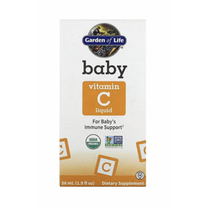 Garden of Life Baby Vitamin C Liquid, vitamín C pro děti, 56 ml Expirace: 3/2024