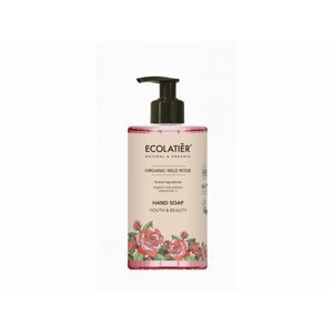 Ecolatiér - Tekuté mýdlo na ruce, divoká růže, 460 ml