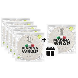 5+1 ZDARMA: BrainMax Pure Piadina Wrap BIO, 4 ks BIO tortila z Itálie, *IT-BIO-009 certifikát