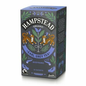 Hampstead Tea London - BIO černý čaj s bergamotem Earl Grey, 20ks *CZ-BIO-001 certifikát