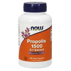Now® Foods NOW Propolis 5:1 Extrakt, 1500 mg, 100 rostlinných kapslí