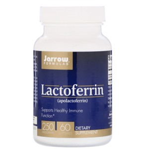 Jarrow Formulas Jarrow Lactoferrin (laktoferin), 250 mg, 60 softgelových kapslí