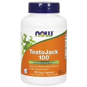 Now® Foods NOW TestoJack 100, 60 rostlinných kapslí