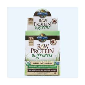 Garden of Life - RAW Protein & Greens Organic - čokoláda 31g (Vzorek)