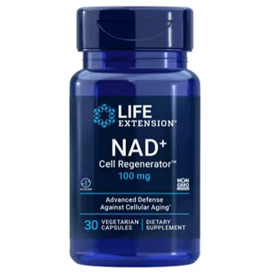 Life Extension NAD+ Cell Formula, Nicotinamide riboside,  100 mg, 30 kapslí