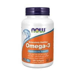Now® Foods NOW Omega-3, molekulárně destilované, 100 softgelových kapslí