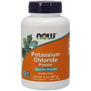 Now® Foods NOW Potassium Chloride Powder (draslík jako chlorid draselný prášek), 227g