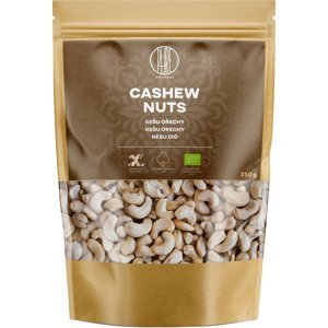 BrainMax Pure Cashew Nuts, Kešu ořechy BIO, 250 g *CZ-BIO-001 certifikát