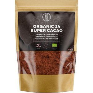 BrainMax Pure Organic 24 Super Cacao, BIO RAW kakao, 500g *CZ-BIO-001 certifikát