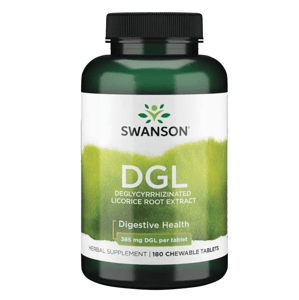 Swanson DGL (deglycyrrhizinovaná lékořice) 385 mg, 180 žvýkacích tablet