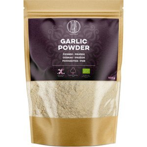 BrainMax Pure Garlic Powder, Česnek BIO prášek, 100 g *CZ-BIO-001 certifikát