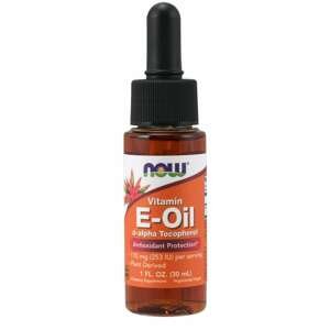 Now® Foods NOW Vitamin E-Oil, Tekutý Vitamín E, 30 ml.