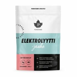 Puhdistamo - Electrolyte Powder 240g red berries + láhev 750ml zdarma