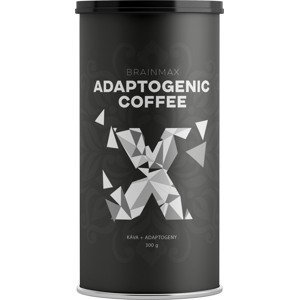 BrainMax Adaptogenic Coffee, Instantní BIO káva s adaptogeny, 300g *CZ-BIO-001 certifikát