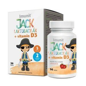 Laktobacily Jack Laktobacilák Imunit+vitamín D3 36tablet