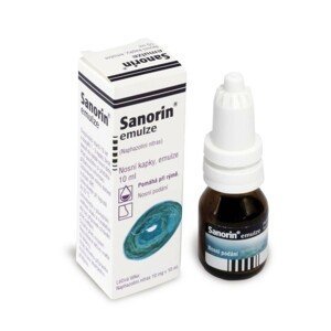 Sanorin Emulze 1mg/ml kapky 10ml