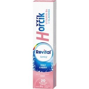 Revital Hořčík + vitamín B6 20 šumivých tablet