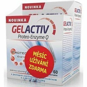 Gelactiv Proteo-enzyme Q Tbl.120+60 Tbl. Zdarma
