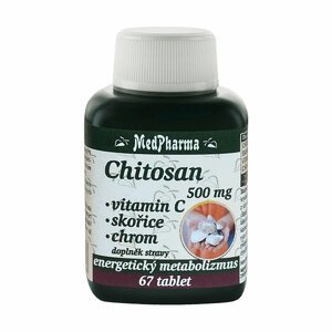 Medpharma Chitosan 500mg+vit.c+chrom Tbl.67